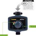 Melnor 65164AMZ Sunrise Daily Water Timer, Grey, Black