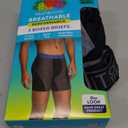 Fruit of the Loom Men's Men's Breathable Boxer Briefs, Moisture Wicking Underwear, Assorted Color Multipacks, XL