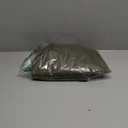 MIULEE 2 Panels Solid Color Sheer Window Curtains Elegant Window Voile Panels/Drapes/Treatment for Bedroom Living Room (54X45 Inches Olive Green)