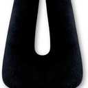 FHSGGP Travel Pillow Car Pillow Kid Car Sleeping The Sleeping Aid for Adults and Kids on Road Trips Kids Travel Pillow Black, 28x18x5.5 inches