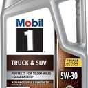 Mobil 1 Truck & SUV Full Synthetic Motor Oil 5W-30, 5 Quart