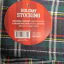 Checked Christmas stocking for Gifts