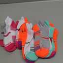 Saucony Women's RunDry Performance Heel Tab Athletic Socks, Assorted Light (8 Pairs), Small
