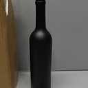 Yesland 4 Pack Empty 750ml Matte Coated Glass Wine Bottles with Cork Bordeaux Liquor Bottles for Wine, Bottle Tree - 4 Sizes