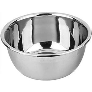 meleg otthon Stainless Steel Mixing Bowl, Stainless Steel Basin, 18.5QT Mixing Bowls,Heavy Duty Deeper Edge Mirror Finish Dishwasher Safe Bowl(15.74'' diameter x 6.02''high)