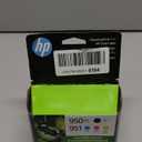 HP Original 951 Cyan, Magenta, Yellow / 950XL Black Ink Cartridges (4-Pack) | Works OfficeJet 8600 Series OfficeJet Pro 251dw, 276dw, 8100, 8600 Series | Eligible for Instant Ink | C2P01FN