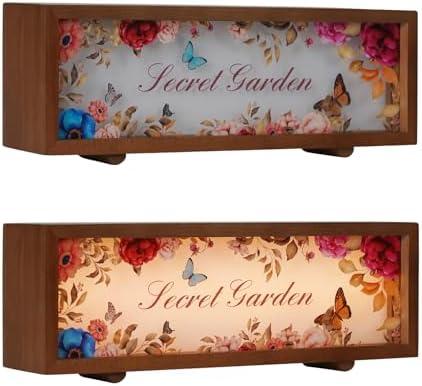 Christmas/Halloween/Thanksgiving/Easter Pattern Slides for Amber 3D Light Box, 12"x4" Holiday Home Decor Lamp with Interchangeable Acrylic Panels, Festival Decorations Gifts (Acrylic Inserts Only)