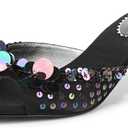 Circus NY by Sam Edelman Women's Juliana Heeled Sandal, Black, 11