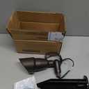 Kichler 7.5" Outdoor Accent Light in Textured Architectural Bronze, 12V LED Adjustable Spotlight, (7.5" L x 3" H),, 15374AZT