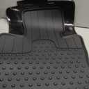 Car Floor Mats Custom Fit for Mini Cooper F55 Hardtop 4 Door, F56 Hardtop 2 Door & F57 Convertible Black Rubber All Weather Protection Auto Floor Liners(Set of 2 Front Mats)