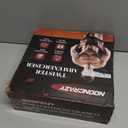 Twister Arm Trainer, 30-120 lbs Adjustable Twister Arm Chest Exerciser with 2/ 4 Spring & Poster for Men & Women, Detachable Power Twister Home Fitness Equipment for Enhancing Upper Body Muscle -Red