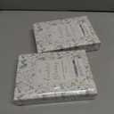 2 x VJQ 24 Floral Thank You Cards with Envelopes, Wildflower Thank You Notes with Envelopes, Assorted Blank Appreciation Cards for Teacher Baby Shower, Bridal Shower, Wedding