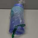 HydroPal 1 Gallon Water Bottles with Straw, 128 oz Water Bottle BPA Free Innovative 2-IN-1 Lid Gym Bottle with Times to Drink Motivational, Large for Sports Fitness Camping Water Jug （13.8X5.5 inch）