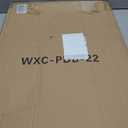 Threshold Ramp for Doorways, Adjustable Height 2.6"-6" Aluminum Wheelchair Ramp with Heightening Screws and Swivel Angle Leg, 1100lbs Load Capacity, 22x36 Curb Ramp for Trolley,Power Chairs