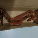 Purse Hook for Car, Superior Leather Headrest Hanger Matching Cars Interior, Brown Back Seat Organizer Storage Holder