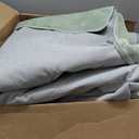 Washable Rug 10x14 Area Rugs for Living Room - Stain Resistant Non-Slip Backing Boho Rug for Bedroom,Durable & Ultra-Thin Vintage Large Area Rug(10x14,Green)