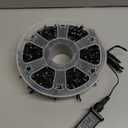 FUNPENY 164FT 500 LED Christmas Indoor Outdoor Decorative String Lights, 8 Modes Waterproof Green Wire LED Fairy Light for Christmas Party Wedding Garden Home Decoration (Warm White)