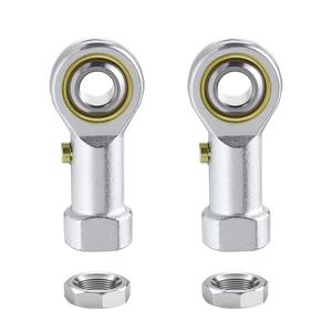 ZOWZEA 2Pcs PHSB4 Rod End Bearing 1/4 Inch Bore Pre-Lubricated 1/4-28 Female Thread Left Hand Heim Joint with Jam Nuts
