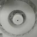 Large 17.7in Milk Glass Ceiling Light Flush Mount Flower 3-Light
