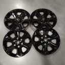 (4 Pack) 17" Wheel Skins Hub Caps Full Rim Covers For 2014-2024 Toyota 4 Runner SR5, Gloss Black