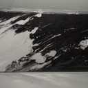 IHAYATE Black And White Canvas Wall Art Modern Poster Prints Picture Artwork Painting Room Bedroom Corridor Wall Decor(Black 67)-50x70cm(20x28in) Unframed