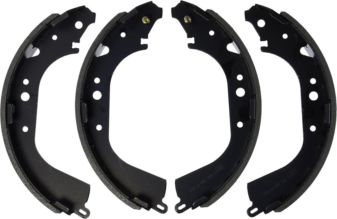 BOSCH BS589 Blue Drum Brake Shoe Set - Compatible With Select Toyota 4Runner, Pickup, T100, Tacoma, Tundra; REAR