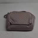 EMPSIGN 17 Inch Laptop Backpack for Women, Work Business Travel Computer College Bags, Large Capacity Water-repellent Quilted Casual Daypack with USB Port, Dusty Pink