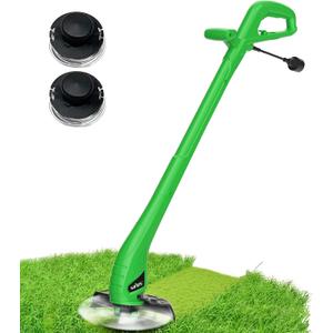 SOYUS Corded Weed Wacker, 9 Inch String Trimmer, Electric Weed Wacker Corded for Garden, Lawn, Yard