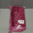Kaei&Shi Sequin Velvet Prom Dress, Cut Out One Shoulder Short Formal Dresses, Sparkly Outfits Women HOCO Birthday Cocktail (X-Large, Hot Pink)