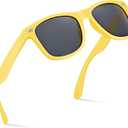 Retro Rewind Polarized Sunglasses for Women Men UV400 Classic Square Vintage Shades Trendy Unisex Sun Glasses