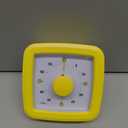 Kids Visual Timer 60 Minute Countdown Visual Timer for Kids, Kitchen Timer for Cooking Classroom, Silent Mini Timer with Sunflower Cute Bee Pattern, Gift for Special Needs Adult Focus,Yellow