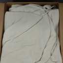 Bedsure Heated Blanket Throw Blanket - Fast Heating Electric Blanket, Soft Flannel Heated Throw with 4 Time Settings, 6 Heating Settings, Warm Gifts for Grandma (50x60 inches, Ivory)