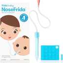 Frida Baby NoseFrida SnotSucker for Baby, Nasal Aspirator for Baby, Nose Sucker, Nasal Aspirator for Allergy Relief + Congestion Relief with 24 Extra Hygiene Filters, FSA/HSA Eligible (Nosefrida 24 Filter)