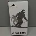 Achiou Ski Snow Gloves Winter Warm 3M Thinsulate Waterproof Touchscreen Men Women (Small, Black)