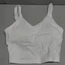 THE GYM PEOPLE Women's' Sports Bra Longline Wire free Padded with Medium Support, S