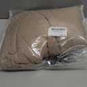 TAOCOCO 100% Waterproof Recliner Cover - Recliner Chair Cover with Non-Slip Granule, Elastic Band, Storage Pockets (Taupe, Large-28'')