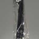 Epakh 4-Piece PVC Black Hanging File Folder Rails with 8 Clips, 1 x 0.75 x 0.75 Inches (Hooks), 15.75 x 0.59 x 0.13 Inches (Rails), Office, Home Use