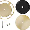 Yosoo Sunglasses Organizer, 16x20.1x12cm, Metal Display Rack Holds 9 Pairs with Top Storage Tray for Watches, Non Slip Base for Home Office (Gold)