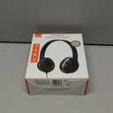 GPX IAH57B Wired Headphones Padded 3-d Accs Swivel Earcups/adjustable Headband Black