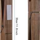 12 Inches Giant Clothespin with Adhesive Jumbo Wooden Clothespins Large Clothes Pin Towel Holder Wooden Clothes Clips Gift for DIY Craft Winter Spring Christmas Farmhouse Nursery Bathroom Laundry Room
