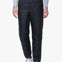 Down Pants, Men's Winter Warm Loose Utility Puffer Pants, Outdoor Insulation Compression Ski Snow Pants - Small