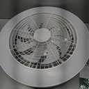 Orison Ceiling Fans with Lights, Low Profile Ceiling Fan with Lights and Remote, 6 Wind Speeds Smart Flush Mount Ceiling Fan for Bedroom, Kids Room and Living Room 19.7" (White)