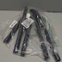 No Drilling Closet Rod, 27.5-82 Inches Hanging Closet Rod for Clothes, Closet Bar & Pole Heavy-duty, Closet Rods for Hanging Clothes For Closet Wardrobes Bathroom Laundry RV Curtains,Black