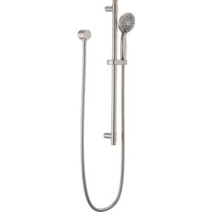 Delta Faucet Slide Bar Hand Held Shower with Hose, Brushed Nickel Handheld Shower Head, Slide Bar Hand Shower, Handheld Shower, Detachable Shower Head, Stainless 51361-SS