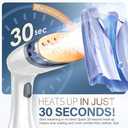 Steamer for Clothes, 1800W Fast Heat-up Clothes Steamer Handheld Garment Steamer with 3 Steam Settings, 380ml Water Tank, 9.8' Cord, Portable Travel Steam Iron for Removes Wrinkle Safe on All Fabrics