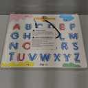 JoyCat Magnetic Letter Tracing Board, 2-in-1 Double-Sided ABC Magnets for Kids Ages 3-5, Uppercase & Lowercase Letter Writing Practice - Preschool Learning Toys, Road Trip Car Activities for Toddlers