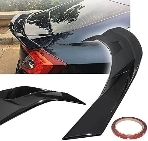 Rear Spoiler Compatible with Honda Civic Trunk Spoiler Wing Glossy Black HIGHKICK Duckbill Trunk Spoiler Wing 2022 2023 2024 2025