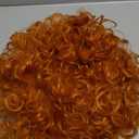 ColorGround Short Fluffy Curly Orange Red Cosplay Wig Women Costume for Halloween