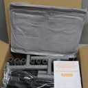 74" 50" Large Baby Playpen, Baby Playard for Babies and Toddlers, Baby Fence Play Pens for Indoor & Outdoor, Sturdy Safety Play Yard with Soft Breathable Mesh, Anti-Fall, Grey