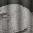 WDCOZY White Twin Size Quilt Bedding Sets with Pillow Sham, Lightweight Soft Bedspread Coverlet, Quilted Blanket Thin Comforter Bed Cover, All Season Summer Spring, 2 Pieces, 68x90 inches (White (Gold Cross Stitching))